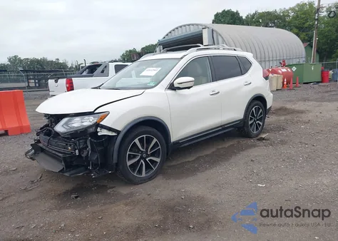 2018 Nissan Rogue Sl из США, поврежденный, VIN JN8AT2MV9JW350601